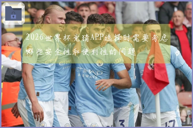 2026世界杯竞猜APP选择时需要考虑哪些安全性和便利性的问题