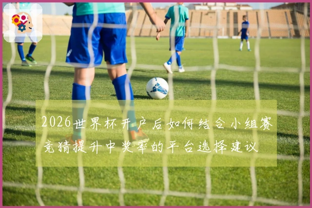 2026世界杯开户后如何结合小组赛竞猜提升中奖率的平台选择建议