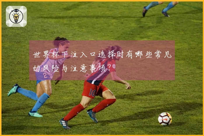 世界杯下注入口选择时有哪些常见的风险与注意事项？